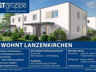 Haus mieten in 2821 Lanzenkirchen