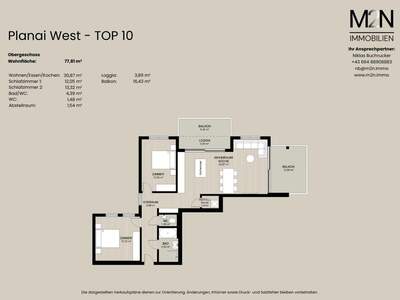 Wohnung mit Balkon kaufen in 8970 Schladming (Bild 5)