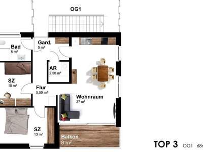 Wohnung provisionsfrei mieten in 6321 Angath
