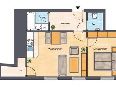 Wohnung provisionsfrei mieten in 1120 Wien