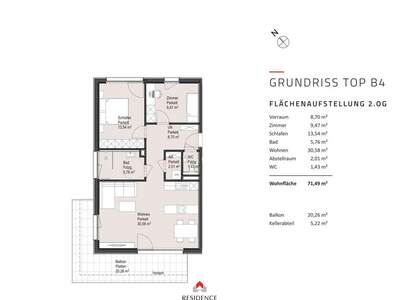 Wohnung mit Balkon kaufen in 5161 Elixhausen (Bild 3)