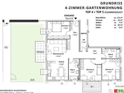 Wohnung mit Balkon kaufen in 6311 Oberau (Bild 5)