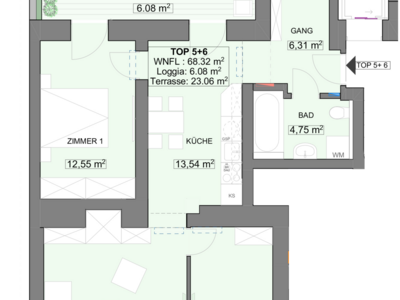 Terrassenwohnung kaufen in 1160 Wien (Bild 2)