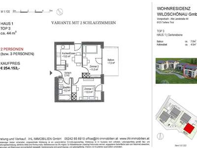 Wohnung mit Balkon kaufen in 6311 Oberau (Bild 5)