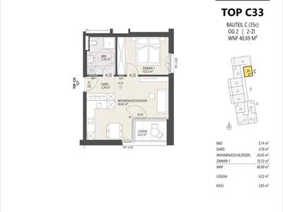 Wohnung mit Balkon kaufen in 6020 Innsbruck (Bild 2)