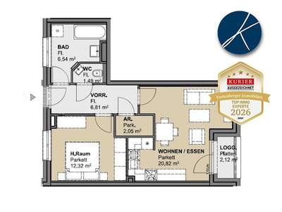 Terrassenwohnung mieten in 1230 Wien (Bild 5)