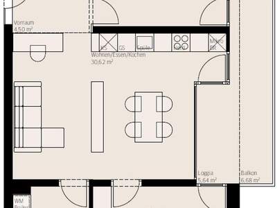 Wohnung mit Balkon kaufen in 6091 Götzens (Bild 2)