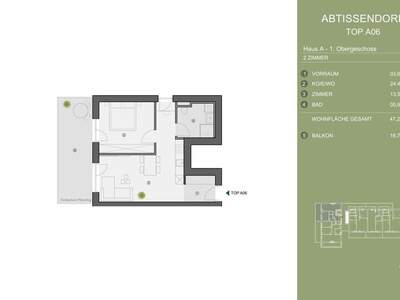 Wohnung mit Balkon kaufen in 8073 Feldkirchen (Bild 5)