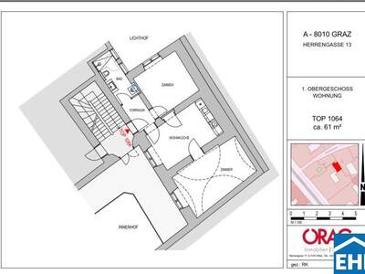 Wohnung mieten in 8010 Graz