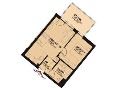 Terrassenwohnung kaufen in 1210 Wien (Bild 1)