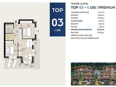 Eigentumswohnung in 8970 Schladming (Bild 2)