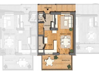 Terrassenwohnung kaufen in 9601 Arnoldstein (Bild 5)