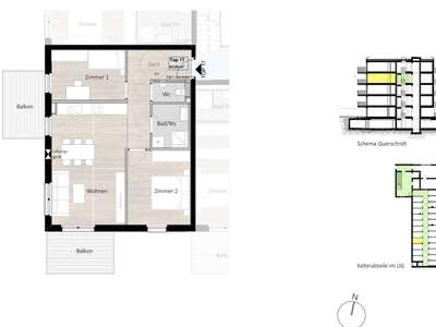 Wohnung mit Balkon kaufen in 6020 Innsbruck (Bild 5)