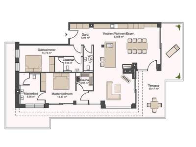 Wohnung kaufen in 6392 St. Jakob