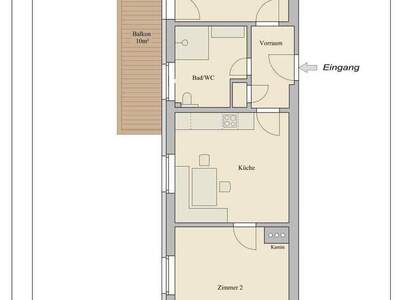 Mietwohnung provisionsfrei in 6380 Sankt Johann