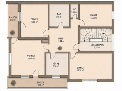 Wohnung provisionsfrei mieten in 6330 Morsbach