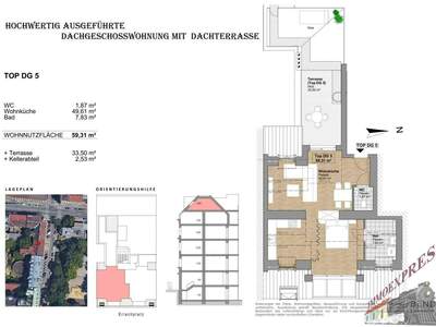 Terrassenwohnung kaufen in 1100 Wien (Bild 5)