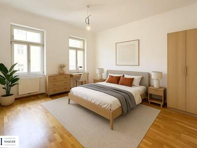 Altbauwohnung mit Balkon kaufen in 1030 Wien (Bild 5)