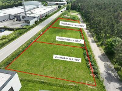 Grundstück mieten in 2722 Weikersdorf