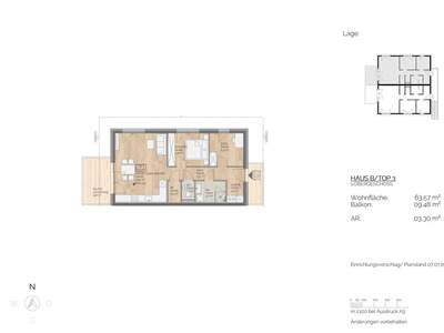 Wohnung mit Balkon kaufen in 4844 Regau (Bild 4)