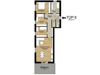 Wohnung mit Balkon kaufen in 8053 Graz (Bild 2)
