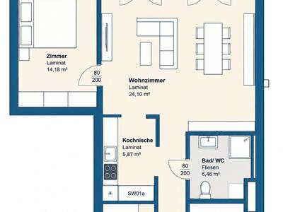 Wohnung mit Balkon mieten in 8020 Graz (Bild 1)