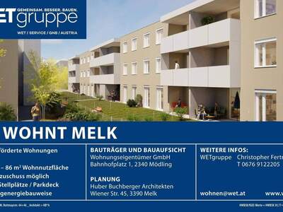 Wohnung mieten in 3390 Melk