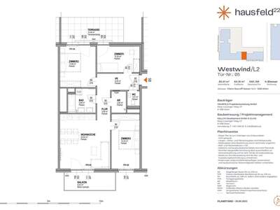 Wohnung mit Balkon mieten in 1220 Wien (Bild 1)