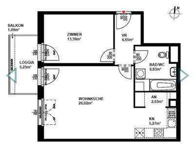 Wohnung provisionsfrei mieten in 1110 Wien