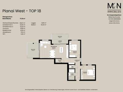 Wohnung mit Balkon kaufen in 8970 Schladming (Bild 5)