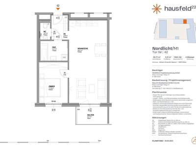 Wohnung mit Balkon mieten in 1220 Wien (Bild 1)