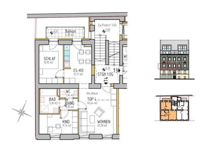 Altbauwohnung mit Balkon kaufen in 4020 Linz (Bild 1)