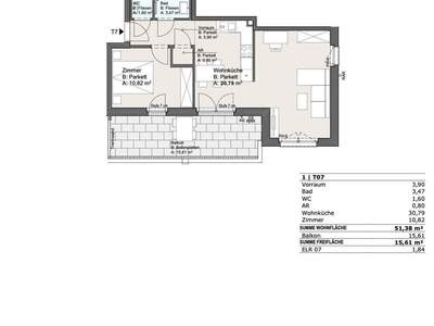 Terrassenwohnung kaufen in 1220 Wien (Bild 2)