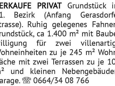 Grundstück kaufen in 1210 Wien