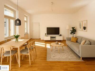 Altbauwohnung mit Balkon kaufen in 1030 Wien (Bild 3)