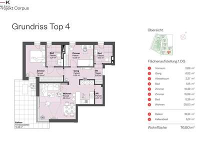 Wohnung mit Balkon kaufen in 5082 Grödig (Bild 2)