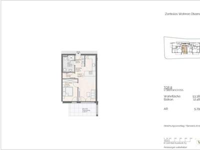 Wohnung mit Balkon kaufen in 5110 Oberndorf (Bild 4)