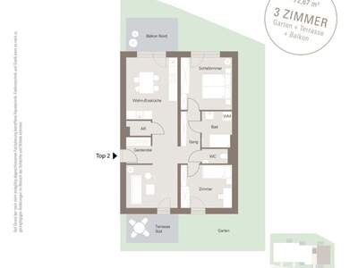 Wohnung mit Balkon kaufen in 8010 Graz (Bild 5)