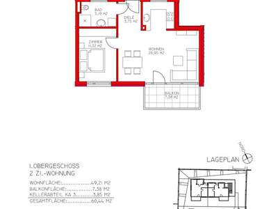 Wohnung mit Balkon kaufen in 6410 Telfs (Bild 2)