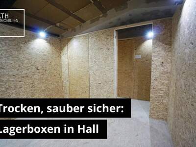 Gewerbeobjekt mieten in 6060 Hall