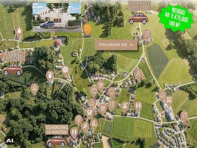 Reihenendhaus kaufen in 4784 Schardenberg