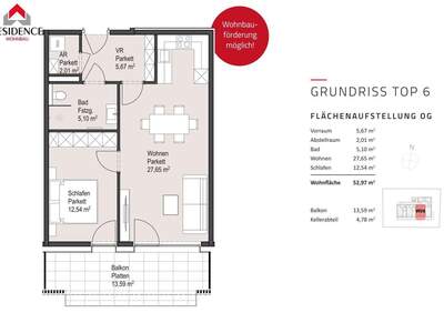 Wohnung mit Balkon kaufen in 5020 Salzburg (Bild 4)