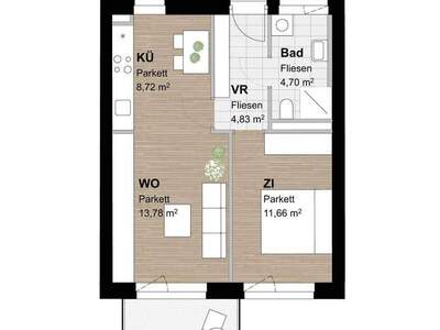 Wohnung mieten in 8054 Graz