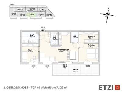 Wohnung kaufen in 3485 Grafenegg