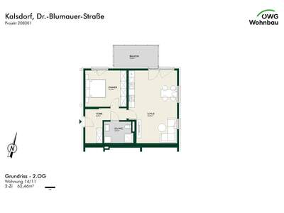 Wohnung mieten in 8401 Kalsdorf