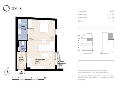 Wohnung mit Balkon kaufen in 1120 Wien (Bild 5)