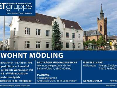 Wohnung mieten in 2340 Mödling