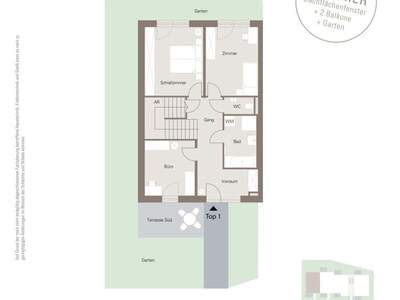 Wohnung mit Balkon kaufen in 8010 Graz (Bild 5)