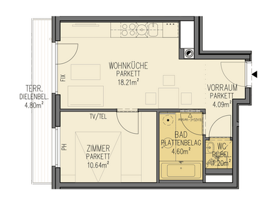 Wohnung provisionsfrei mieten in 1130 Wien