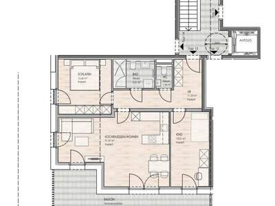 Terrassenwohnung kaufen in 5700 Zell am See (Bild 3)